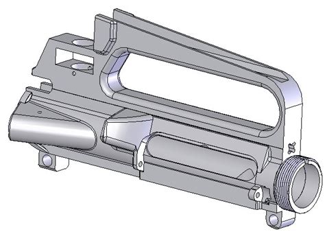 cnc machine to make upper receiver|AR.